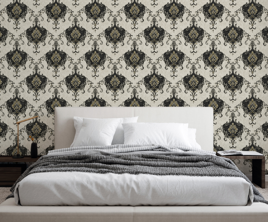 Minimalist,Modern,Bedroom,Interior,Background,,Wall,Mockup,,3d,Render